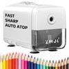 Zmol Electric Pencil Sharpeners,Heavy Duty Classroom Pencil Sharpener for Colored