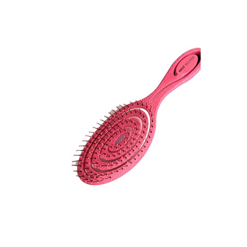 BASS BIO-FLEX Daily Care Brush Spiral Pink