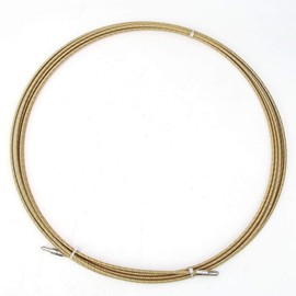 Fish Tape Electrical Wire Threader Wire Puller, Electrician Wire Threading Through Wall Wire Threader Cable Fastener Device Cable Guider Puller Tool for Right Angle Pipe, Wall Slot 5/10/15/20(15M)