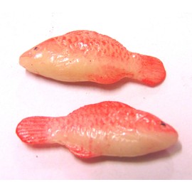 Tumdee Miniatures Dolls House Miniature Accessory Pair of Fish JA