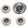 JAGTRADE 3PCS Electric Bicycle Motor Repair 36 Gear Nylon Tooth