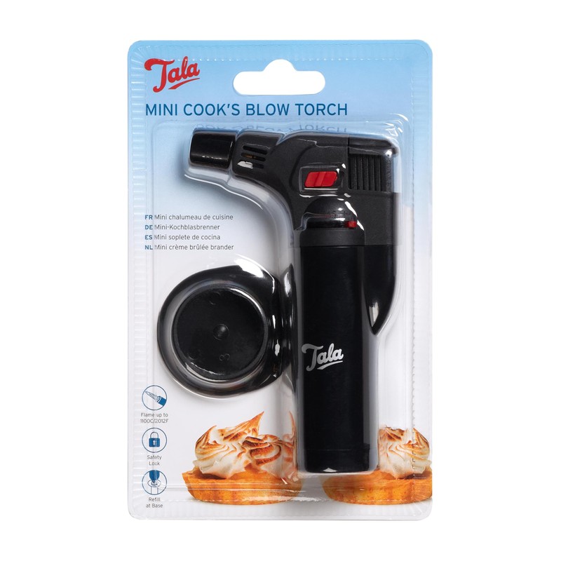 Tala Mini Cookâ€™s Blow Torch, Perfect for Crème Brulee's, Lemon