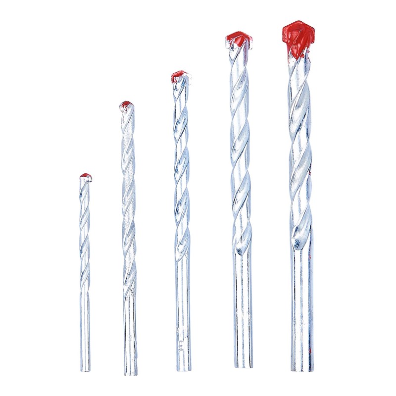 Amtech F1700 5 Piece Masonry Drill bit Set