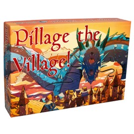 Pillage the Village! | Dragon-Themed Board Game | 2-6 Players | Fast-Paced & Easy to Learn | 20-30 Min Playtime | Simultaneous Actions | Fantasy Card Game | Great for Family Game Night & D&D Fans