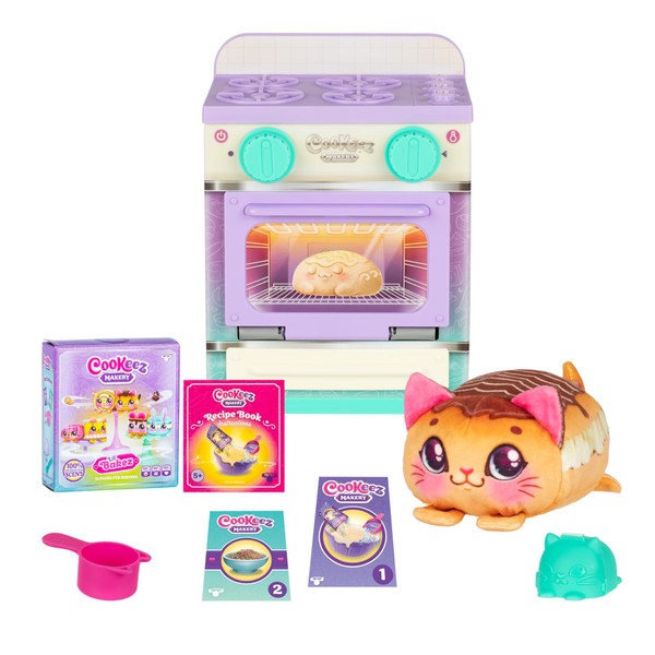 Cookeez Makery Lil' Bakez Oven, Mix The Dough and Make