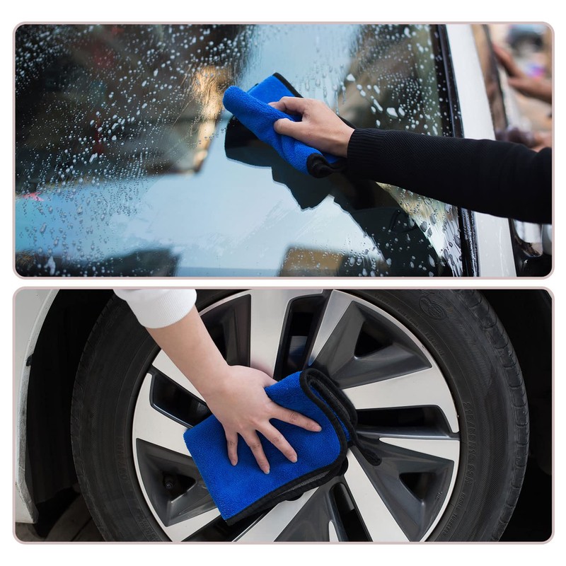 Car Wash Towel, Microfiber Cloth, Thick Fiber, Soft, Microfiber Towel,