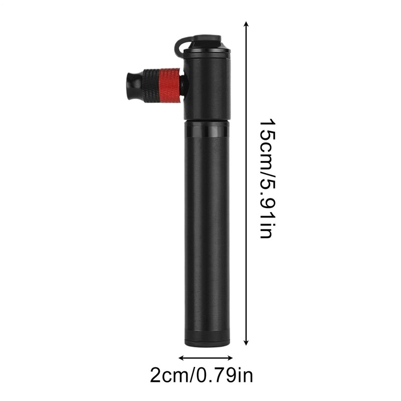 Cycling Tire Pump - 110psi Portable Cycle Tire Pump -