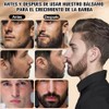 Bálsamo para Barba Cuidado de Barba y Suavidad para Hombre，Cuidado