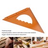 31 X 31cm Woodworking Triangle Ruler High Accuracy 90° Right