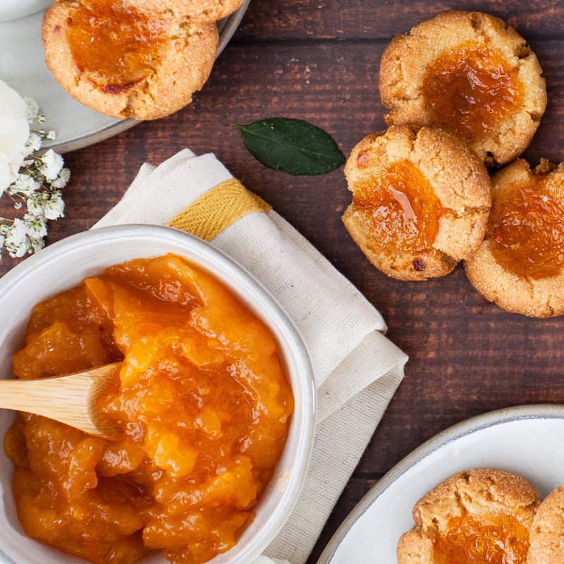 Bionaturae Organic Apricot Fruit Spread - Jelly Organic, Non-GMO, USDA
