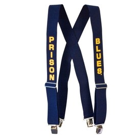 Prison Blues 54" Gator Clip Suspenders