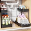 Simple Trending Under Sink Organizer 2 Pack, 2 Tier Cabinet