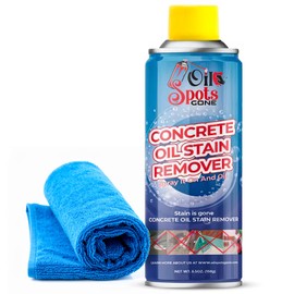Oil Spots Gone – Concrete Oil Stain Remover Spray and Degreaser for Driveways – Heavy-Duty Oil Remover for Concrete, Pavers, and Stone – Fast Automotive Grease Clean Up, No Scrubbing Needed