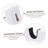 OHPHCALL Pack Bat Hangers Wall Mount Multi-Functional Bat Stand Natural