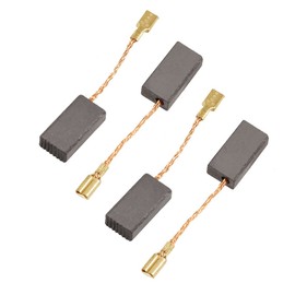 sourcingmap 4 Pcs Electric Angle Grinder 15mm x 8mm x 5mm Motor Carbon Brushes