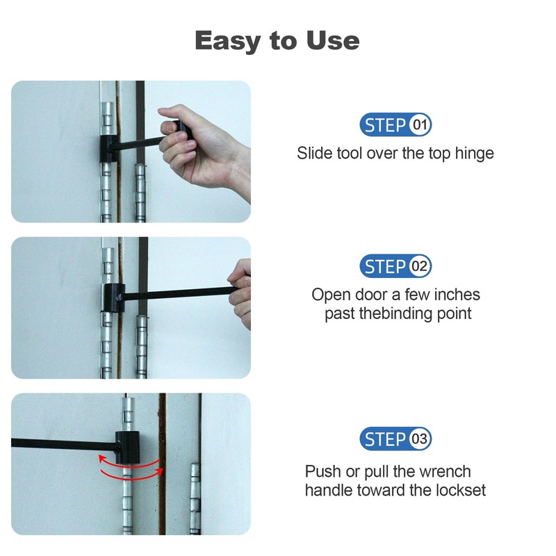 2 Pcs Hinges Gap Adjusting Wrench,14-25 mm Door Hinge Adjustment