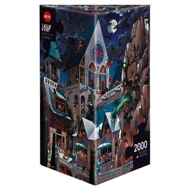 Heye 93993 Jigsaw Puzzle, Blue and Black