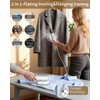 HULMAY Portable Steamer For Clothes Travel Mini Steamer and Iron