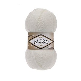 4 Ply Knitting/Crochet Yarn with Metallic/Glitter/Lurex 100g Alize Sal Shade 450
