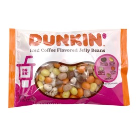 Dunkin' Iced Coffee Flavored Jelly Bean Bulk Variety, 3 packs of 12 Ounce Bags, Candy Sweets for Kids Boys Girls Teens Adults Coffee Lovers