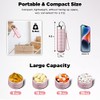 Zannaki Portable Waterproof Aluminum Weekly Pill Organizer
