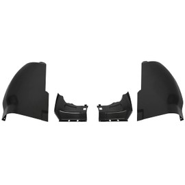 KUAFU Inner Jambs & Cab Corner Repair Panels Compatible with 1999-2017 Ford F250 F350 Super Duty Extended Cab Rear Door Inner Door Jambs Set