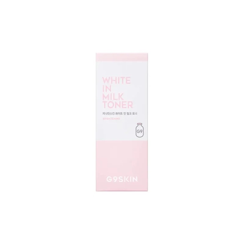 G9skin White In Milk Toner 300ml Momento de aplicación Día/Noche