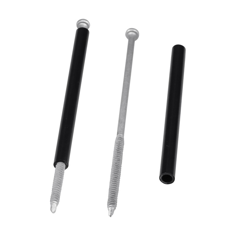 Xadnitu 10 Pieces 7" Gutter Screws with Ferrules and Driving