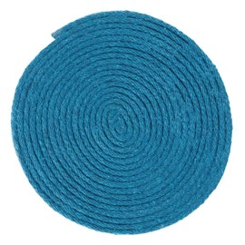 Golberg Solid Braid Poly Cotton Rope – (1/8 Inch x 50 Feet, Gulf Blue)