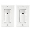 Leviton DOS02-2PK Decora Occupancy Motion Sensor Light Switch, Auto-On, 2A,
