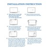 JHZDX Anti Blue Light Screen Protector for 32-37 Inches TV