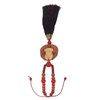 Buddha Car Pendant Peach Wood Exquisite Carving Mind Purification Wealth
