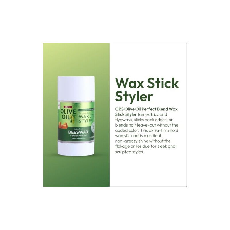 Style & Sculpt Perfect Blend Wax Stick Styler with Olive