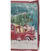 Christmas house Set of 2 Tapestry Kitchen Placemats,13x1