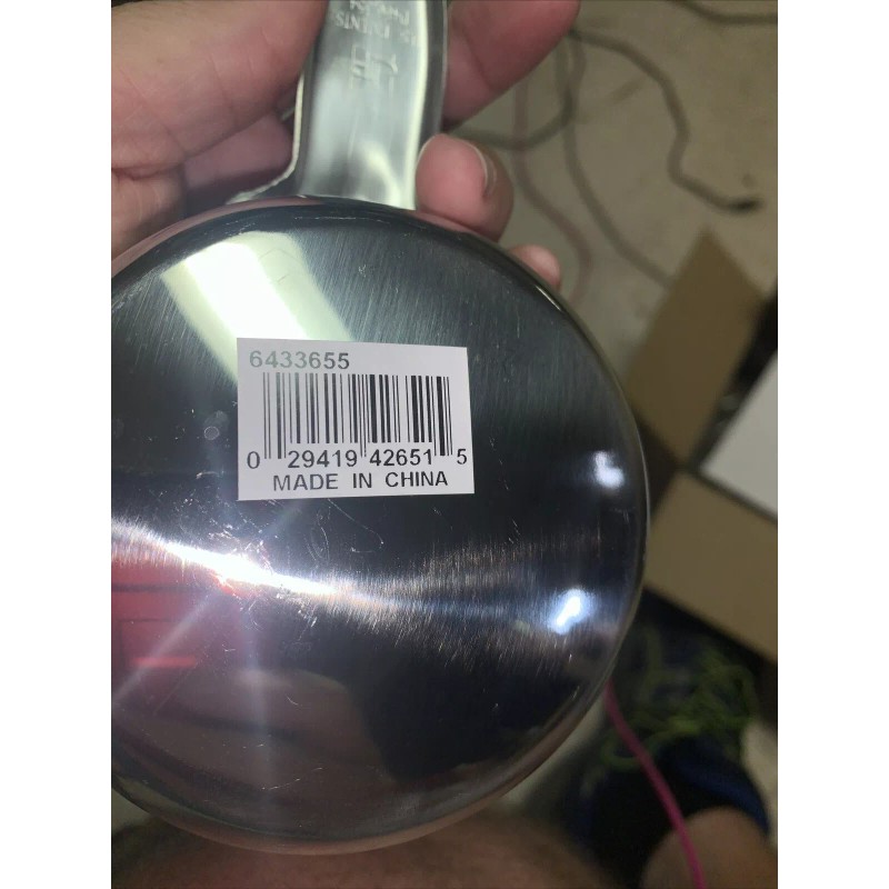 Vollrath (6433655) 6 oz Stainless Steel Solid Spoodle Utensil Teal