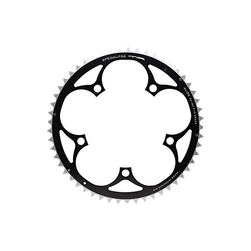 Specialites TA Unisex's Alize 130 PCD, 9/10 Speed Chainring, Black,