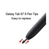 10 PCS Galaxy Tab S7 S Pen Soft Tips/Nibs Compatible