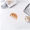 SAFIGLE Static Tooth Comb for Scalp Massage Natural Horn Hair