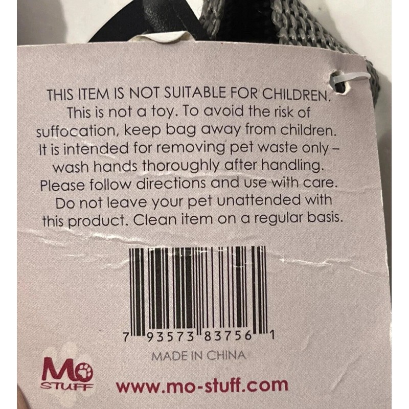 Mo-stuff NEW PooPak Dog Poop Pouch Bag Refill Roll of