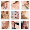 Waterproof Temporary Tattoo - 90 Sheets Realistic Fake Tattoos, 52