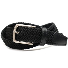 BEEL Student Belt, Mesh Belt, Kids, Rubber Belt, School Uniform Belt, Boys, School, Black