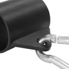 Luwint Olympic Chain Collars Barbell Clamps with Loops for Weightlifting