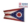 4x6' State of Ohio Flag - All Weather Nylon &