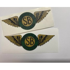 SENSENICH BROTHERS PROPELLER AIRCRAFT DECAL SET OF 2.