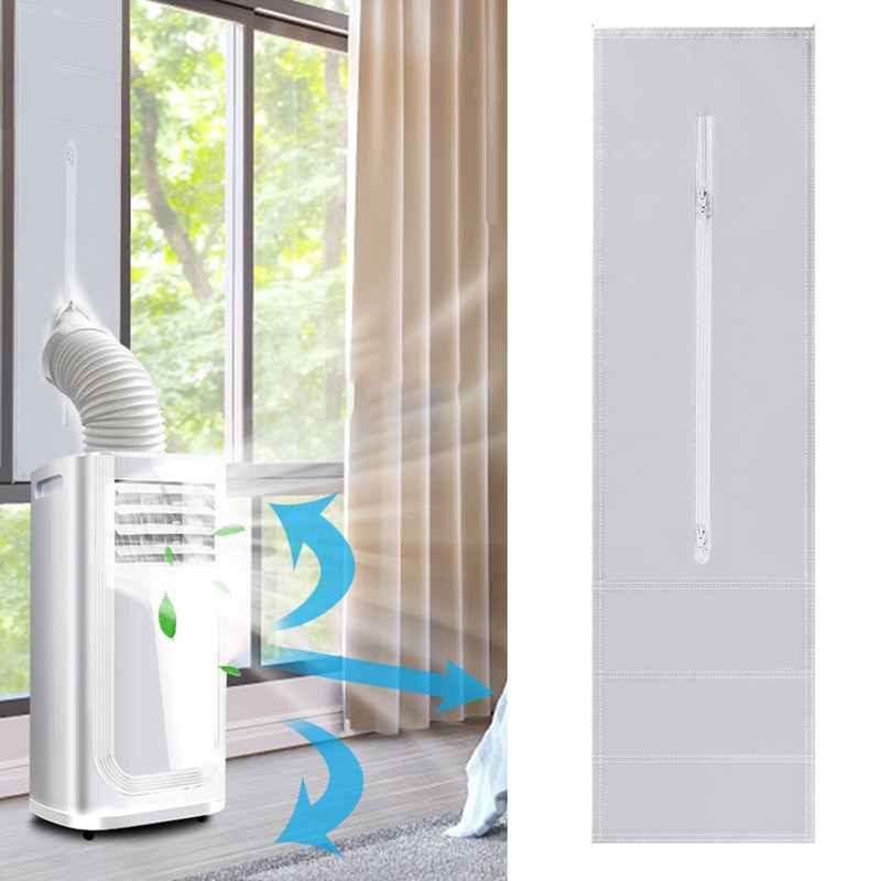 AC Window Sealing Cloth Universal Waterproof Encrypted Polyester Portable Air