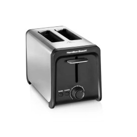 Hamilton Beach 2 Slice Toaster with Wide Slots, Bagel Function, Toast Boost