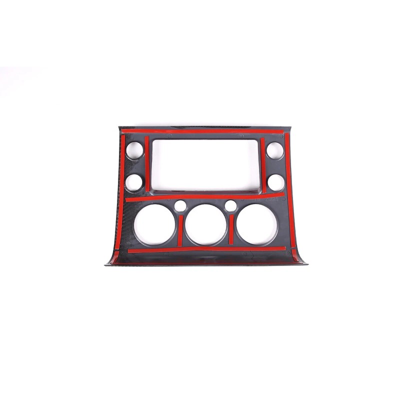 encar88_8 Interior Carbon Fiber Navigation Panel Frame Trim For Toyot@