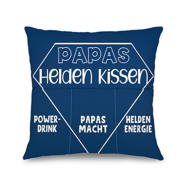 JOTOM Decorative Cushion Cover with 3 Pockets to Fill Yourself