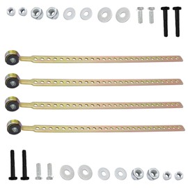 2Set 48100367 Air Spring Bag Adjustable Height Control Valve Linkage 14'' Maximum Length Fit For Hd Trucks And Tractors Leveling Valve Control Kit Replace Haldex 48100367 Neway SRK503