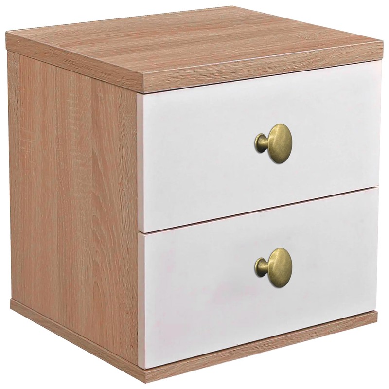 DDHOMIN 12 PCS Round Drawer Knobs Pulls,Cupboard Door Knobs (Bronze)